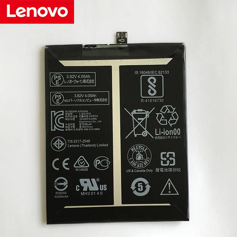 Lenovo 4050 мА/ч, L16D1P32 Батарея для lenovo Phab2 плюс PB2-670N PB2-670M PB2-670Y Высокое качество Батарея