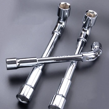 

Car Repair Tools L-shaped Car Socket Wrench 1 / 5Pcs L-shaped Tool Set Head Hexagon Socket Wrench