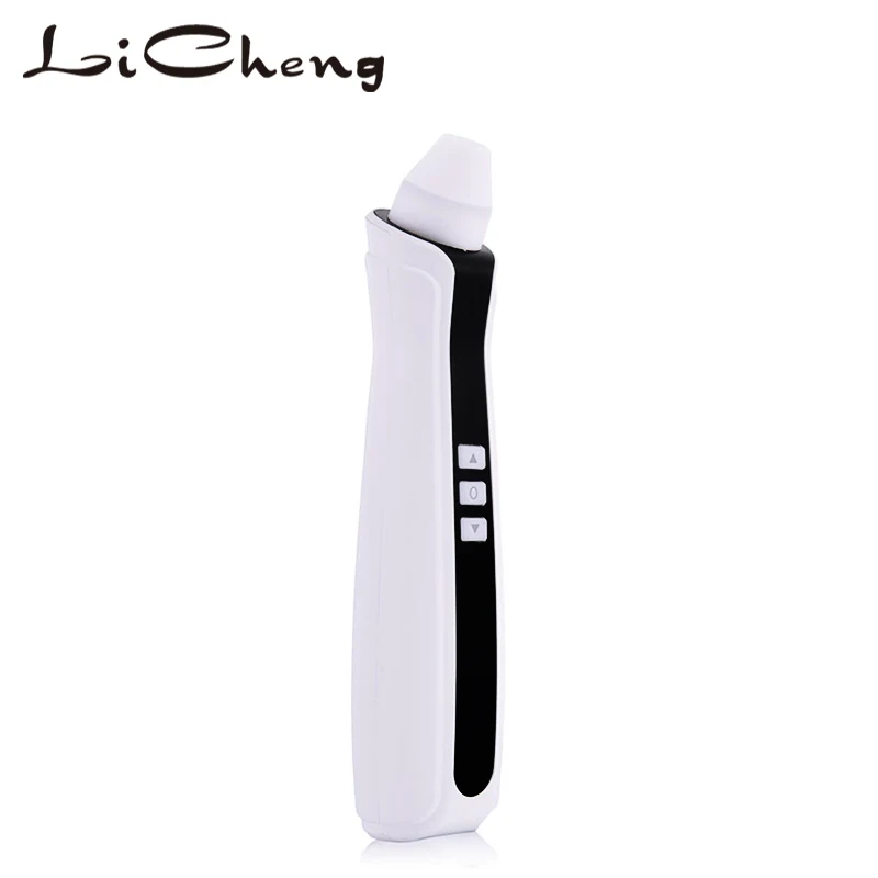 Licheng Blackhead Remover Vacuum Suction Cleanser with 1080P 500x Microscope Wifi Camera 3 Suction Heads 3 Speed Adjustable