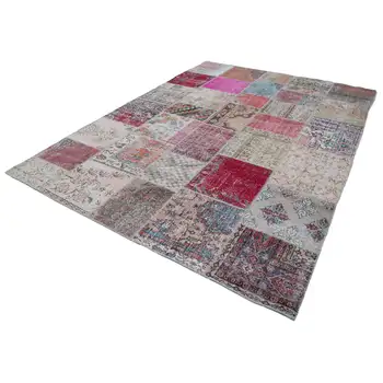 

251x355 Cm Multicolor Handmade Patchwork Rug-8x12 Ft