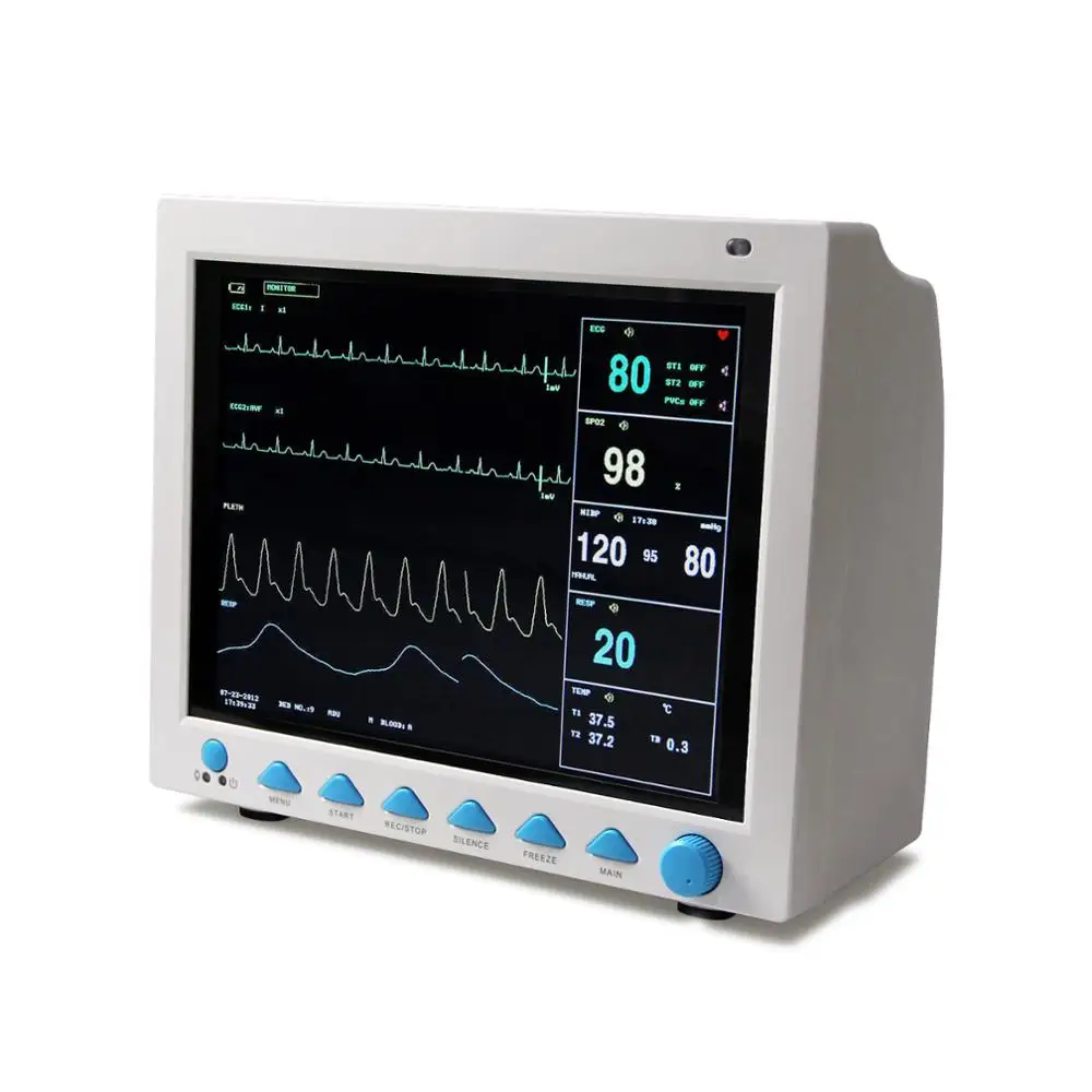 Монитор состояния здоровья CONTEC CMS8000 capnographer CO2 6 параметров|vital signs|monitor contec |