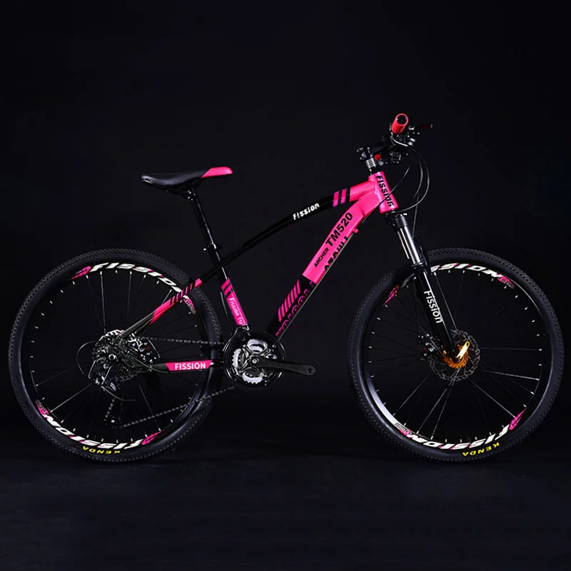 Excellent Mountain Bike 24/26 Inch Speed Double Disc Brakes Shock Absorber Student Adult Off-road Bicycle Men And Women 3