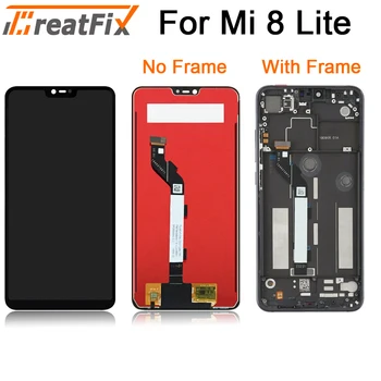 

Original for Xiaomi Mi 8 Lite/ Mi 8X LCD Display + Frame Screen Touch Digitizer Assembly LCD Display 10 Point Touch Repair Parts