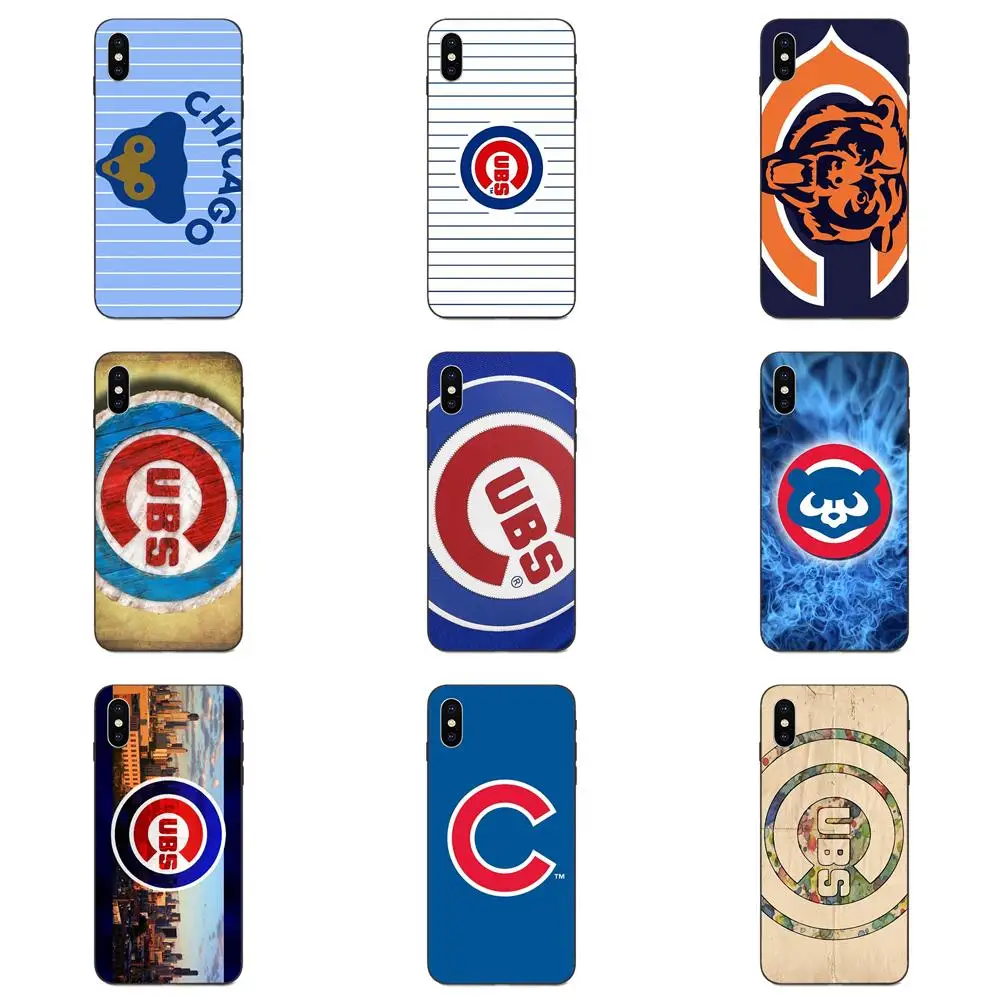 TPU Phone Capa Chicago Cubs Custom Smart For Galaxy A8 A9 Star Note 4 8 9 10 S3 S4 S5 S6 S7 S8 S9 S10 Edge Lite Plus Pro G313 | Мобильные