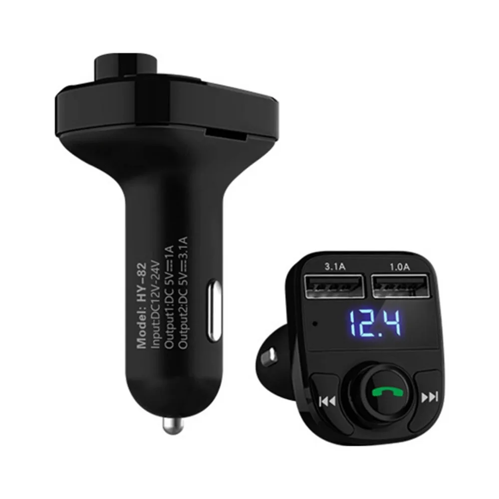 Беспроводной Bluetooth hands-free комплект fm-передатчик MP3-плеер для автомобиля lcd USB зарядное устройство FM модулятор автомобильные аксессуары