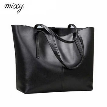 

Genuine Leather Shoulder Bags for Women 2020 Luxury Ladies Handbags Big Capacity Shoulder Shopping Bag High Quality Casual Tote