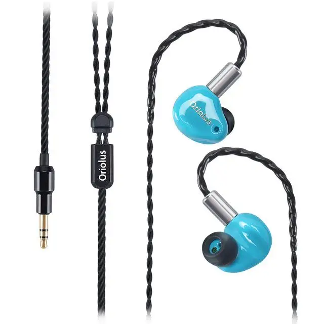 HiFi Version Blue Ориолус Finschi 1DD+ 1BA гибридная технология Hifi музыкальный монитор DJ студийный сценический наушник наушники-вкладыши - Цвет: HiFi Version Blue