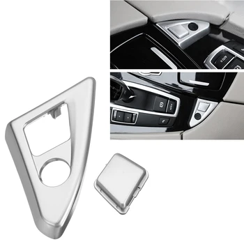 

Car Interior Center Console Armrest Button Cover Trim for BMW 5 Series F10 530 520i 2011-2016