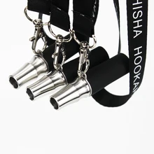 Из нержавеющей стали для кальяна мундштук для Sheesha Chicha Narguile аксессуары для кальяна силиконовый кончик рта