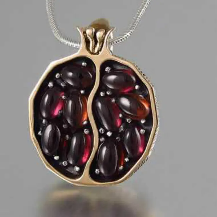 

New Style Jin Hong Garnet Pendant Europe And America Fashion for Men And Hanging Decoration EBay