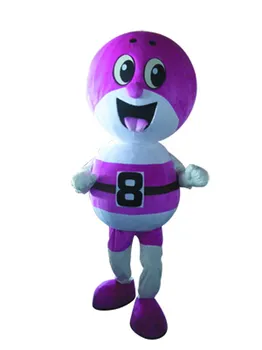 

Hot Sale Classic Version strange tall billiards Mascot Costume Adult Halloween Birthday party cartoon Apparel Cosplay Costumes