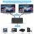 1x2 Switch Splitter HDMI-совместимый 4k 60hz 1 in 2 Out для двух мониторов Full HD 1080P 3D Поставляется с высокоскоростным кабелем HDMI