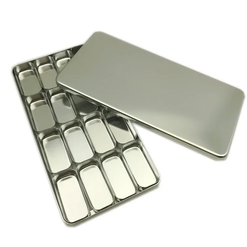 Koop 16 rack Tandheelkundige doos voor Bur H K Bestand Houder Block Sterilisator Case Desinfectie Endo Doos Dental Lab