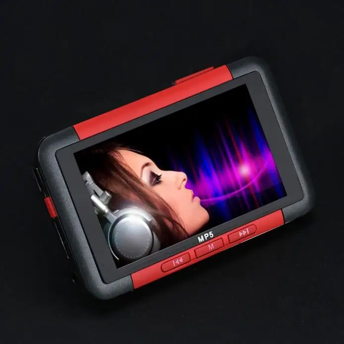 8 ГБ тонкий MP3 MP4 MP5 музыкальный плеер с 4 3 дюймовым ЖК экраном fm радио видео|MP4 и