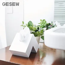 GESEW необычная коробка для салфеток контейнер для салфеток пластиковый держатель для ванной комнаты коробка для салфеток бумажный полотенцесушитель коробка для салфеток с обеих сторон