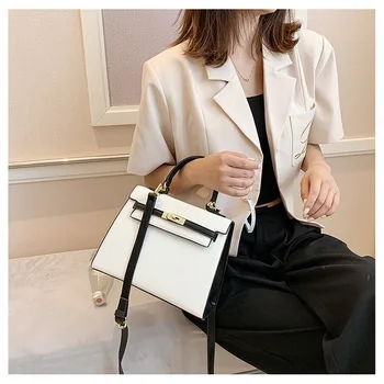 

2020New European and American Fashion Women's Handbag Women's Foreign-Style Hand Print Shoulder/Crossbody Bag Women