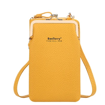 

Brand Female Handbag 2020 New Yellow Messenger Bag High Quality Designer PU Leather Shoulder Bags for Women Small Crossbody Bag