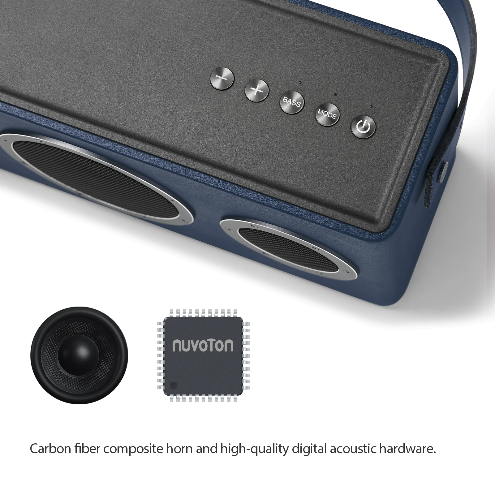 GGMM M4 40 Вт беспроводной WiFi динамик портативный Bluetooth тяжелый бас звук 16H для iOS Android