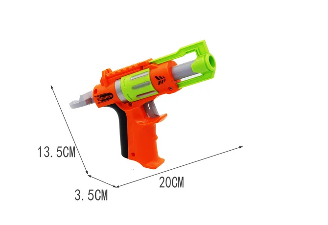 Мягкая Пуля LNL пистолет костюм 6-рюмку револьвер для Nerf пули игрушечный пистолет Дротика Blaster игрушки для детей