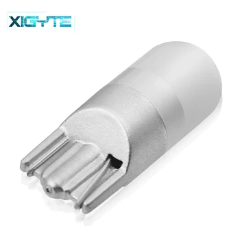 

1x New 6000K White Car Light T10 W5W Led Wedge Bulb 3030 1SMD Auto Dome Reading Parking Lights Sidemarker Sidelight Lamp Bulbs