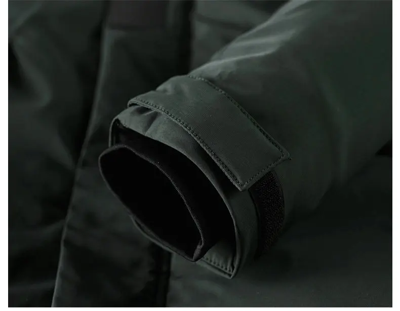 Nice Winter Coat Men Windbreaker Fur Hooded Thicken Jacket Men Streetwear Military Trench Coats Long Parka Jaqueta Masculina
