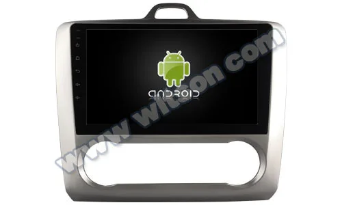 9 &quotAndroid 0 OS автомобильный мультимедийный навигатор gps радио для Ford Focus 2005-2011 Авто