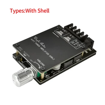 

50Wx2 Bluetooth 5.0 Stereo Sound Easy Install HIFI Amplifier Board Dual Channel Aux Accessories Digital Power Wireless Module