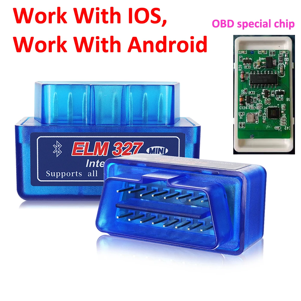 

Super ELM327 V1.5/2.1 MINI ELM327 Bluetooth Adapter OBD2 elm327 Car Diagnostic Interface ELM 327 OBDII Auto Code Reader