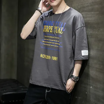 

2020 Summer New Style Super Fire INS Casual MEN'S Short Sleeved Tops T-shirt