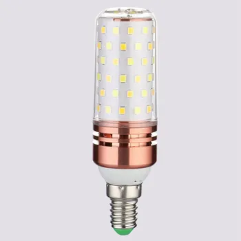 

Hot 3 Color Temperatures Integrated SMD LED Corn Lamp E14 AC85V - 265V Warm White High Light Energy Conservation Small LED Light
