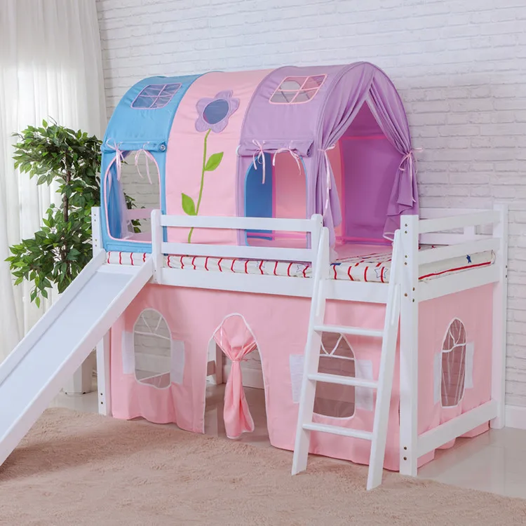 

New Style Children Bed Cartoon Tent Game Color Tent Bed Curtain Customizable Color Cotton KID'S Tent