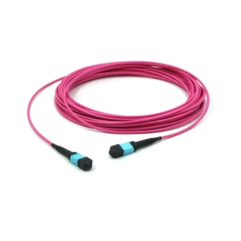 

10Gbs 30 Gbs Multi Mode OM4 OFNP Cable 1 Fiber MTP MPO Patch Cord