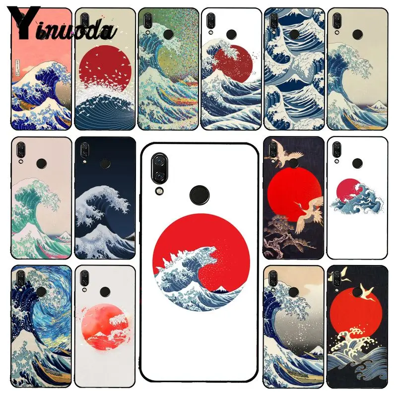 

Yinuoda Hokusai The Great Wave Phone Case for Xiaomi Redmi8 4X 6A S2 Go Redmi 5 5Plus Note8 Note5 7 Note8Pro