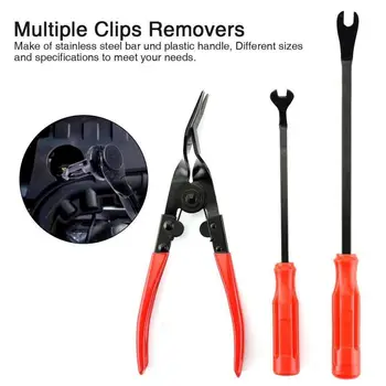 

ONEWELL 19pcs/set Car Repair Hand Tools Kit Audio Repair Tool Kit Interior Door Panel Trim Dash Audio Removal Installer Pry Tool