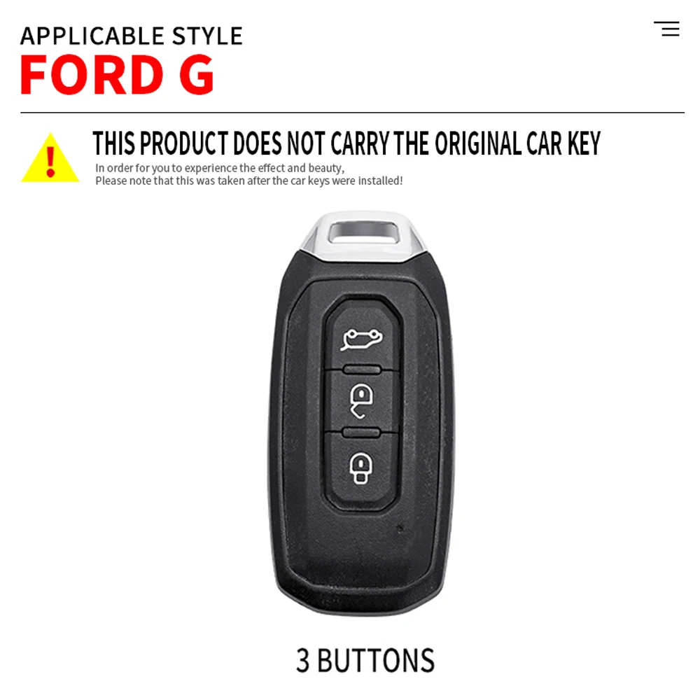EcoBoost funda para llave de coche, accesorio para Ford Transit Custom Territory, 2017 2021|Carcasa de llave para - AliExpress