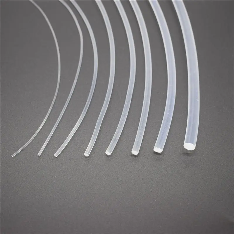 5mX high quality side glow transparent solid core optical fiber cable 2mm/3mm/5mm/6mm/8mm/10 free shipping