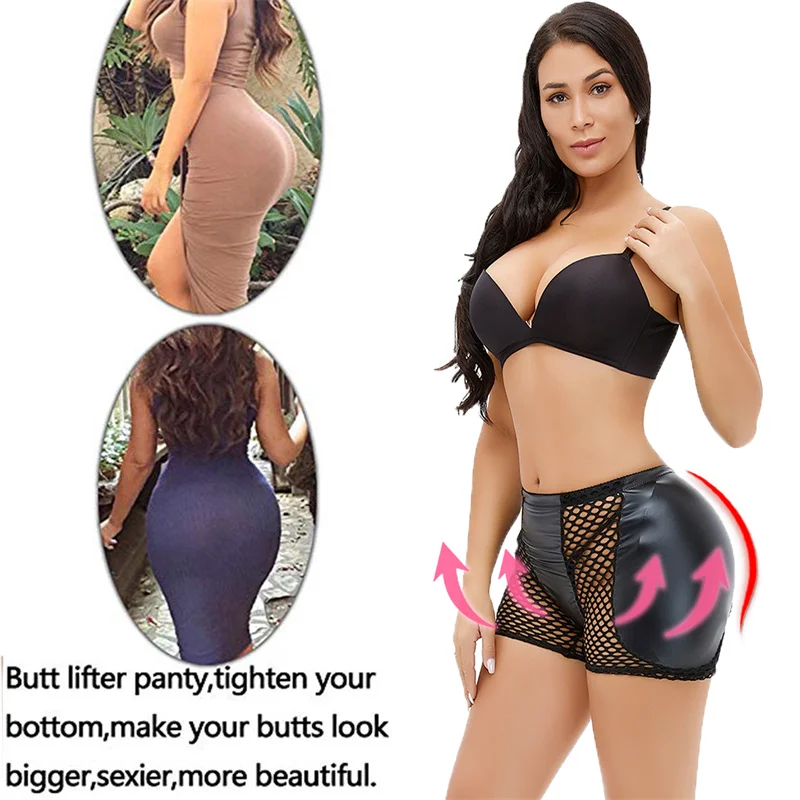 SEXYWG Womens Butt Lifter Padded Panty Shapewear Hip Enhancer Underwear Body Shaper Boyshorts 