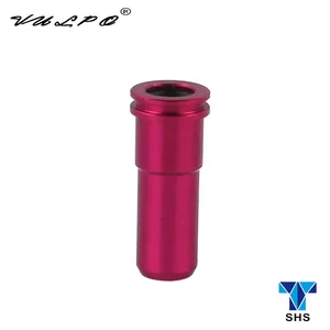 VULPO SHS CNC обработанный алюминиевый воздушный уплотнитель сопла (красный) для страйкбола AEG M4/M16 - изображение