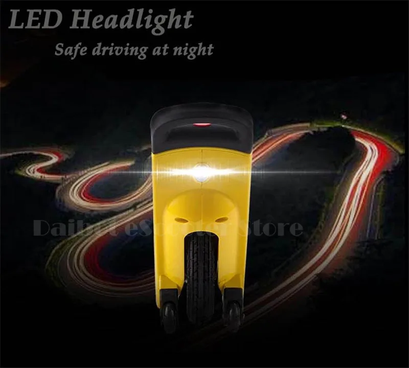 Daibot Electric Unicycle Scooter One Wheel Self Balancing Scooters 350W 14 inch With Push Rod Electric Scooter Adult             (19)