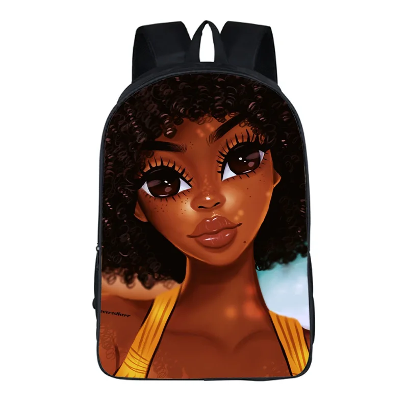 Sac A Dos рюкзак для женщин и девушек, сумки с 3D принтом, рюкзак для мужчин Kpop, школьные сумки для девочек-подростков, рюкзак для девочек в африканском стиле, черная сумка для девочек - Цвет: 17