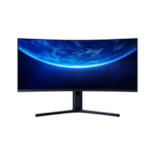 Xiaomi monitor 34 curved curved curvo jogo amplo ângulo de visão monitor de tela de superfície wqhd monitores 144hz alta taxa de atualização dispositivo de exibição