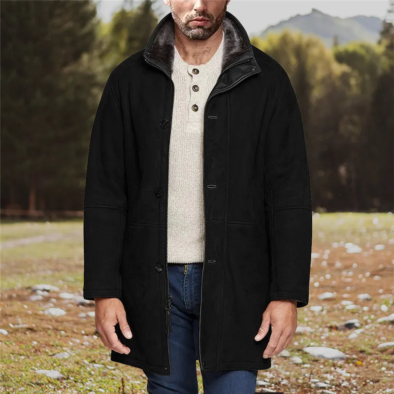 Color Jacket Fashion Printed Men Coat 