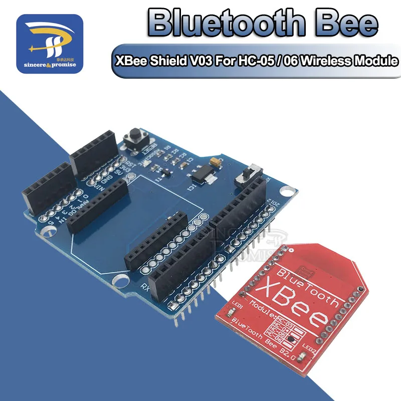 Bluetooth расширительный щит V03 совместимый с Xbee Bluetooh Bee для Arduino UNO HC 05 / 06 RF