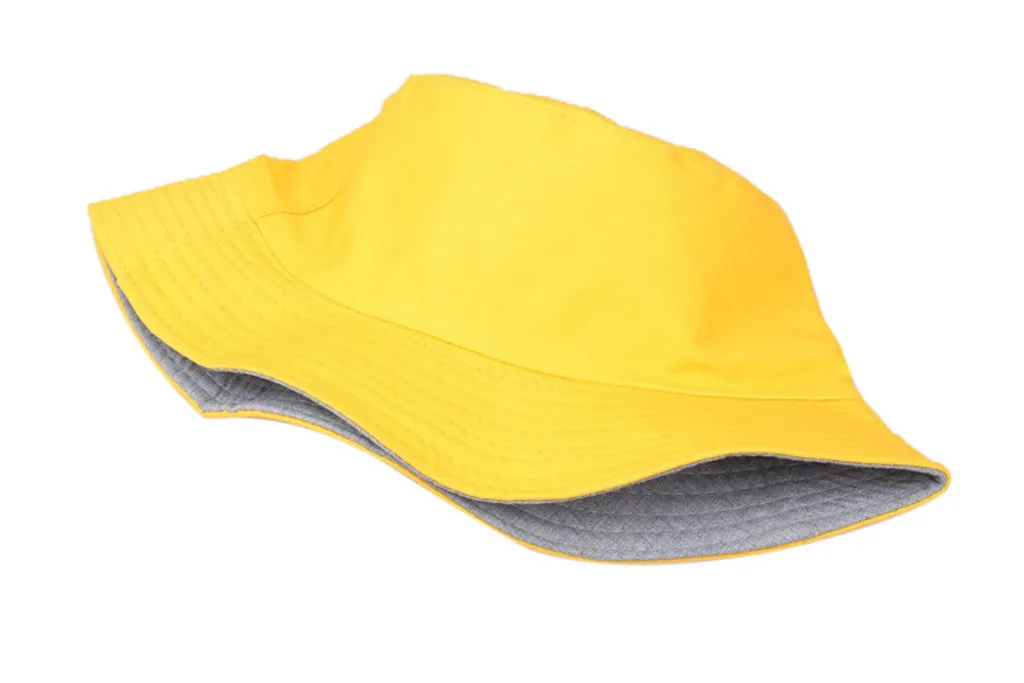 Летняя складная шляпа-ведро для взрослых и детей, одноцветная пляжная кепка в стиле хип-хоп с широкими полями и защитой от УФ-лучей с Круглым Верхом, Солнцезащитная Рыбацкая Кепка 9,5