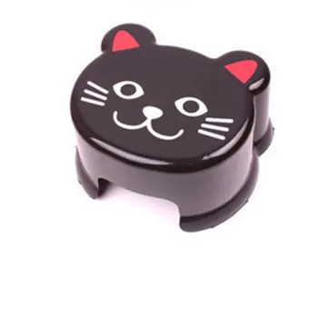 

Thick Plastic Stool Multi Purpose Slip Resistant Children Stool Creative Cartoon Stool for Bathroom Living Room