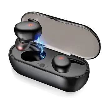 

Y30 Bluetooth Wireless Earphone 5.0 Sport Bluetooth Headset Earbuds Handfree Portable with Charging Box 3D Stereo Sound