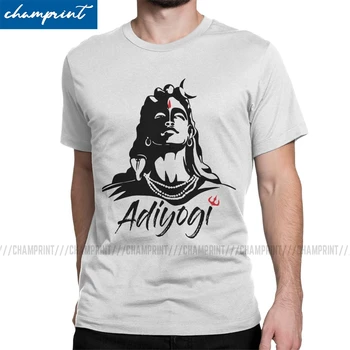 

Adiyogi Or Adhi Yogi Shiva Mahadev Aum Hindu T Shirt for Men Unique T-Shirts Ganesha God India Lingam Tee Shirt Gift Clothes