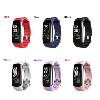 

Smart Band Bracelet Body Temperature ECG Heart Rate Monitor Fitness Tracker Blood Oxygen Measurement Inquiry