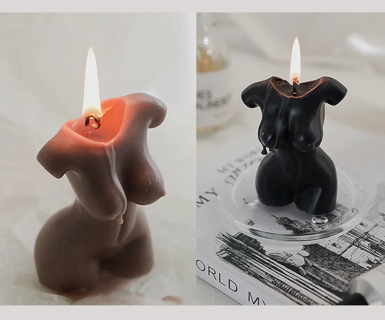 Ins Artistic Body Scented Candles Wedding Home Decoration Fragrance Soy Wax Aromatherapy Candle | Дом и сад