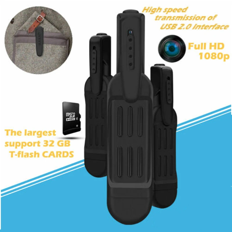 T189 HD 1080P Mini Camera Camcorder Micro Pen Camera DVR Motion Detection Video Voice recorder micro Sports Cop Cam pk sq11 sq13
